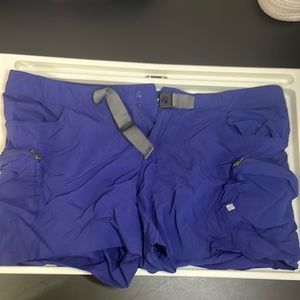 Royal Blue Columbia Outdoor Shorts